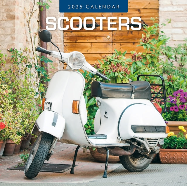 Scooters 2025 Square Wall Calendar-9781804426715