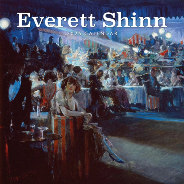 Everett Shinn 2025 Square Wall Calendar-9781804426869