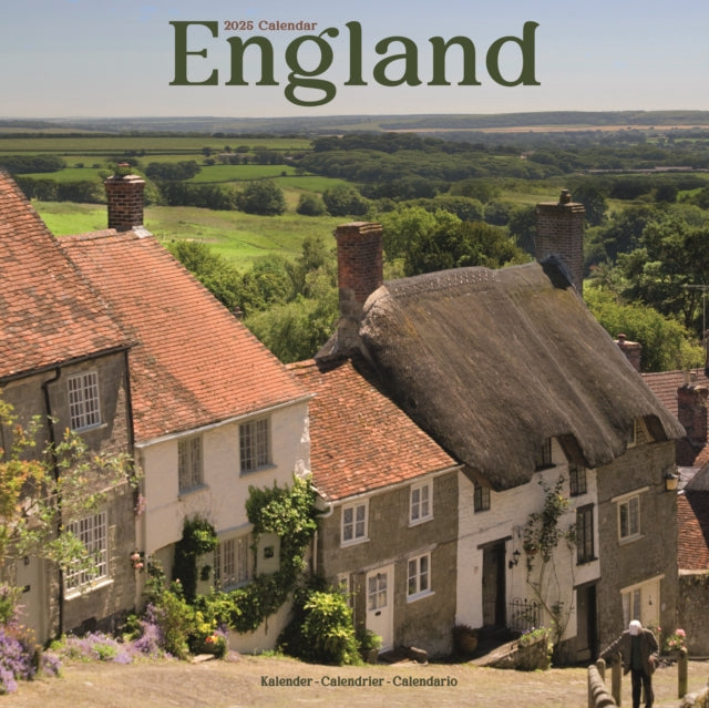 England Square Wall Calendar 2025-9781804604632