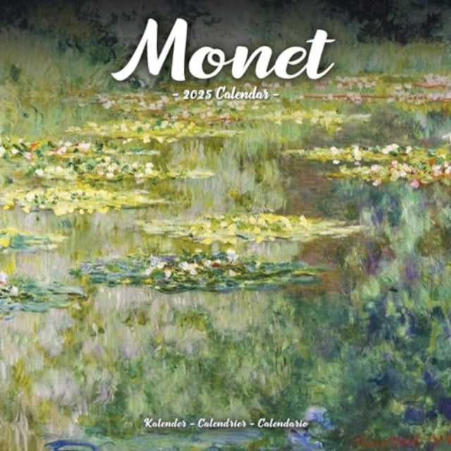 Monet Calendar 2025 Square Artist Wall Calendar - 16 Month-9781804604779