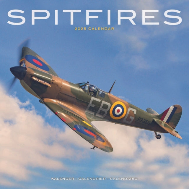 Spitfires Square Wall Calendar 2025-9781804604885