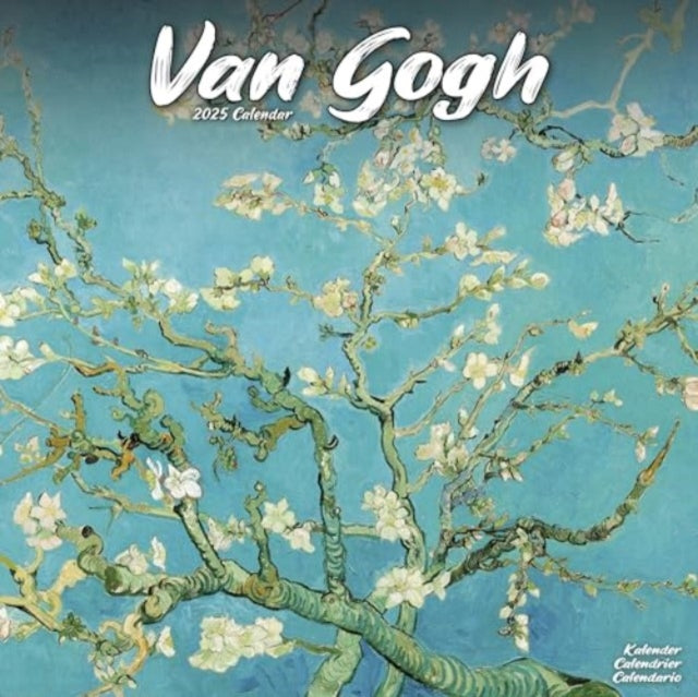 Van Gogh Calendar 2025  Square Artist Wall Calendar - 16 Month-9781804604946