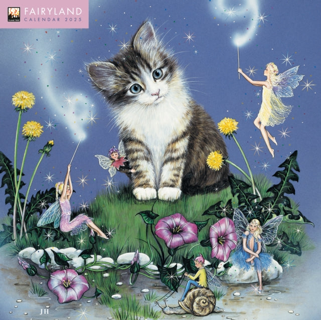 Fairyland by Jean & Ron Henry Wall Calendar 2025 (Art Calendar)-9781835620014