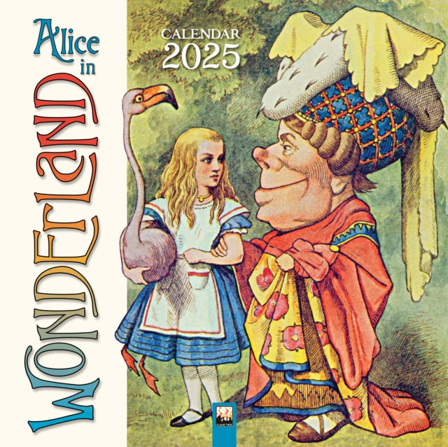 Alice's Adventure in Wonderland Wall Calendar 2025 (Art Calendar)-9781835620045