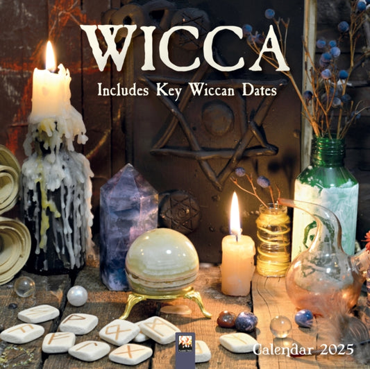 Wicca Wall Calendar 2025 (Art Calendar)-9781835620137