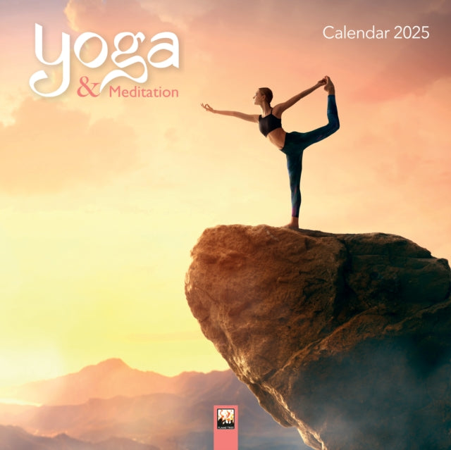 Yoga & Meditation Wall Calendar 2025 (Art Calendar)-9781835620151