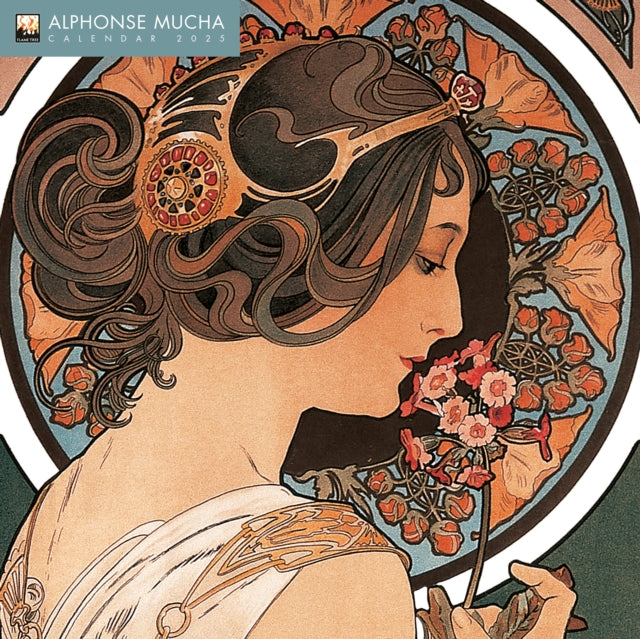 Alphonse Mucha Wall Calendar 2025 (Art Calendar)-9781835620281