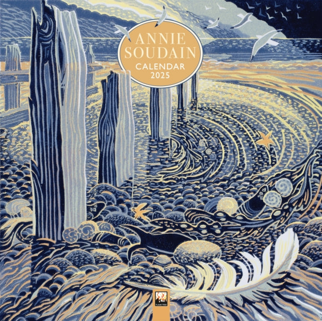 Annie Soudain Wall Calendar 2025 (Art Calendar)-9781835620472