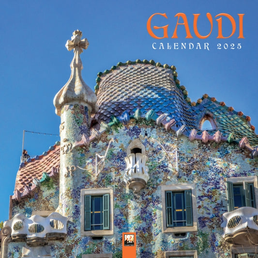 Gaudi Wall Calendar 2025 (Art Calendar)-9781835620540