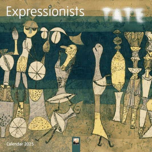 Tate: Expressionists Wall Calendar 2025 (Art Calendar)-9781835620571