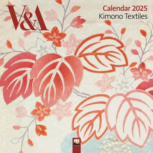 V&A: Kimono Textiles Wall Calendar 2025 (Art Calendar)-9781835620618