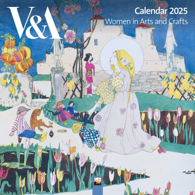 V&A: Women in Arts and Crafts Wall Calendar 2025 (Art Calendar)-9781835620632