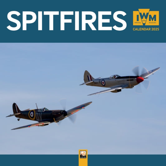 Imperial War Museums: Spitfires Wall Calendar 2025 (Art Calendar)-9781835620656