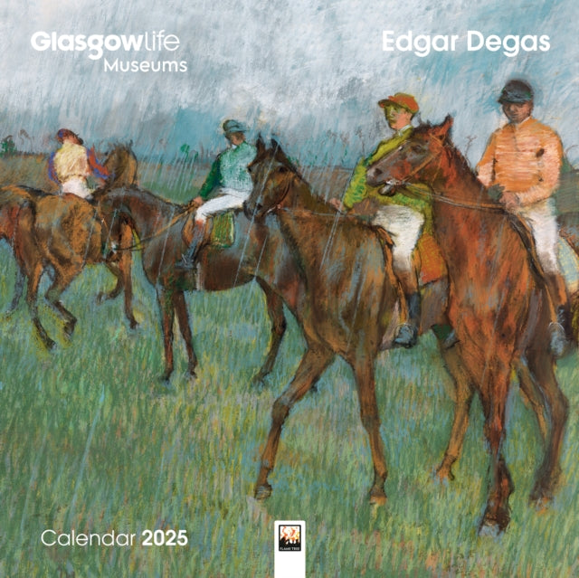 Glasgow Museums: Edgar Degas Wall Calendar 2025 (Art Calendar)-9781835620762