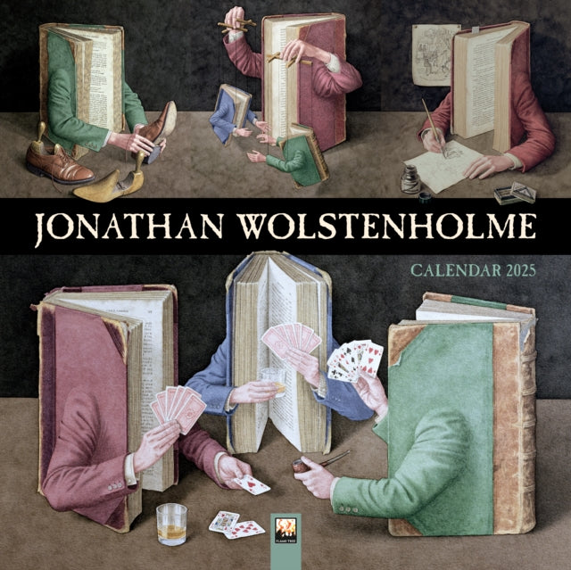 Jonathan Wolstenholme Wall Calendar 2025 (Art Calendar)-9781835620908