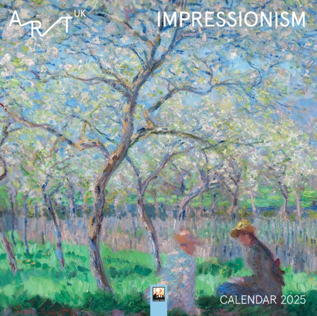 Art UK: Impressionism Wall Calendar 2025 (Art Calendar)-9781835620915