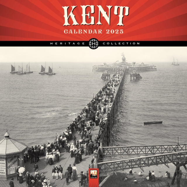 Kent Heritage Wall Calendar 2025 (Art Calendar)-9781835620977