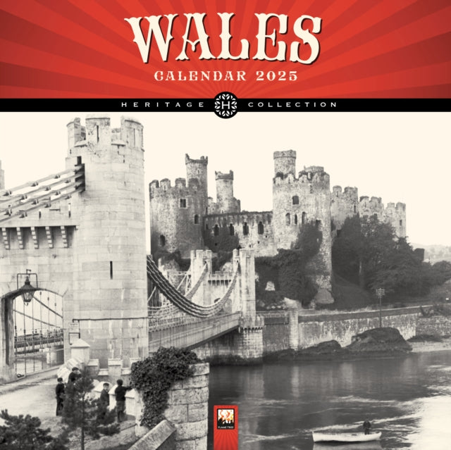 Wales Heritage Wall Calendar 2025 (Art Calendar)-9781835621011