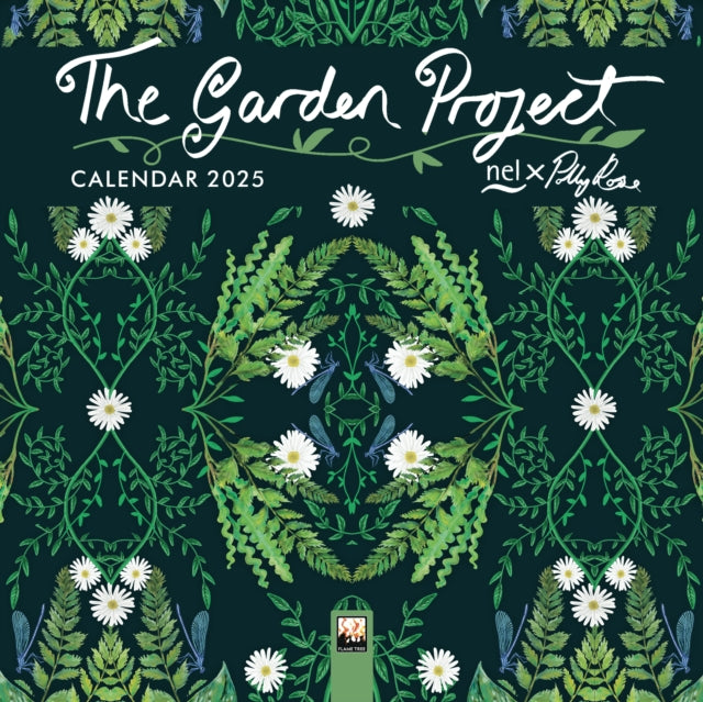 Nel x Polly Rose: The Garden Project Mini Wall Calendar 2025 (Art Calendar)-9781835621035