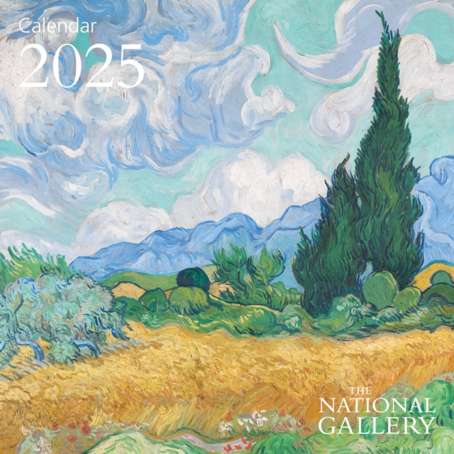 The National Gallery Mini Wall Calendar 2025 (Art Calendar)-9781835621080