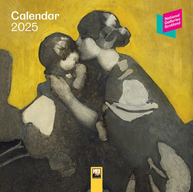 National Galleries Scotland Mini Wall Calendar 2025 (Art Calendar)-9781835621103