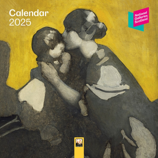 National Galleries Scotland Mini Wall Calendar 2025 (Art Calendar)-9781835621103