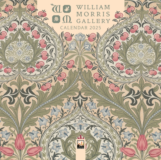 William Morris Gallery Mini Wall Calendar 2025 (Art Calendar)-9781835621189