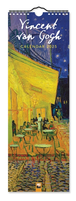 Vincent van Gogh Slim Calendar 2025 (Art Calendar)-9781835621295