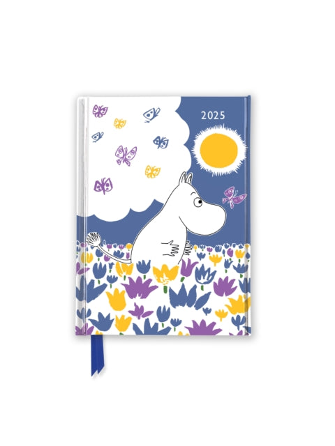 Moomin Among the Flowers 2025 Luxury Pocket Diary Planner - Week to View-9781835621448