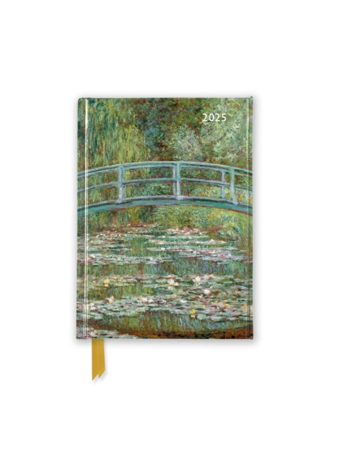 Claude Monet: Bridge over a Pond of Water Lilies 2025 Luxury Pocket Diary Planner - Week to View-9781835621479