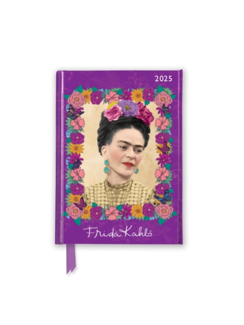 Frida Kahlo 2025 Luxury Pocket Diary Planner - Week to View-9781835621486