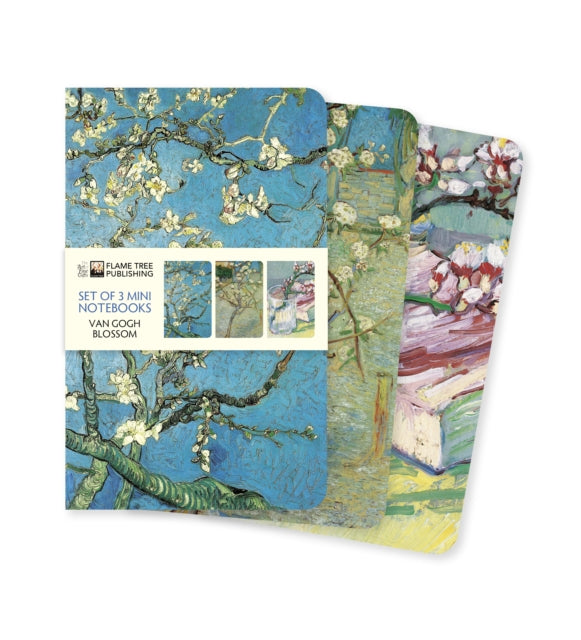 Vincent van Gogh: Blossom Set of 3 Mini Notebooks-9781839647192