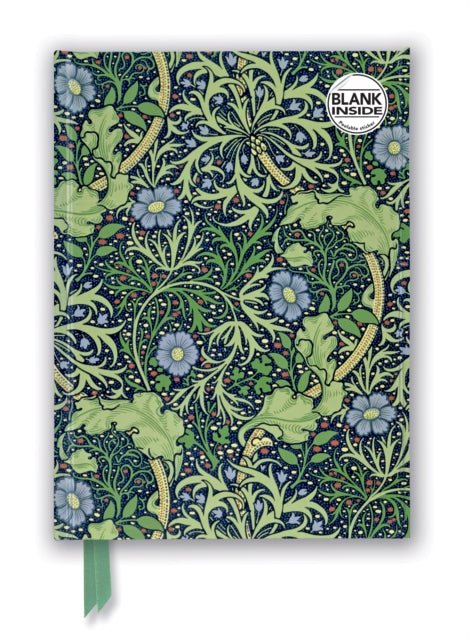 William Morris: Seaweed (Foiled Blank Journal)-9781839648595