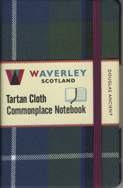 Waverley (M): Douglas Ancient Tartan Cloth Commonplace Notebook-9781849344159