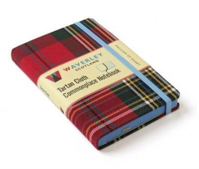 Waverley (M): Maclean of Duart Tartan Cloth Commonplace Pocket Notebook-9781849344210