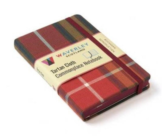 Waverley (M): Buchanan Tartan Cloth Commonplace Notebook-9781849344289