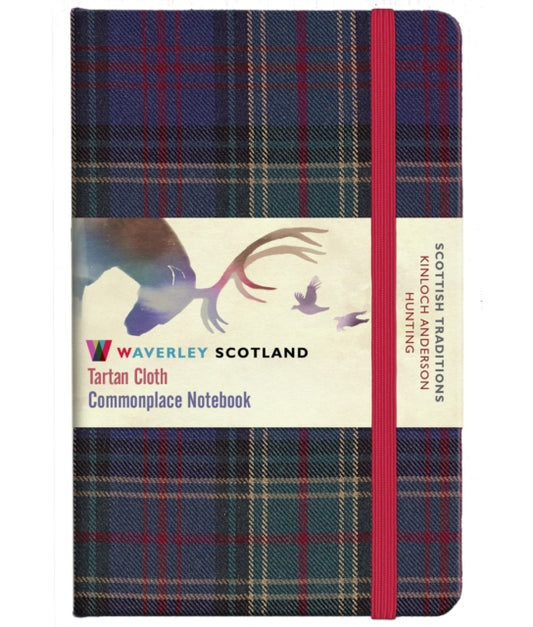 Waverley S.T. (M): Hunting Pocket Genuine Tartan Cloth Commonplace Notebook-9781849344586