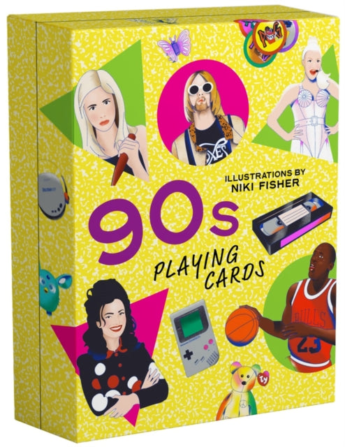 90s Playing Cards : Featuring the decade's most iconic people, objects and moments-9781923049154