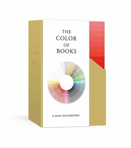 The Color of Books : 8 Bright Notebooks; 160 Reading Recommendations-9781984826114