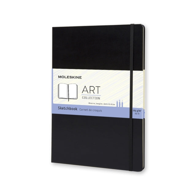 Moleskine A4 Sketchbook Black-9788862931939