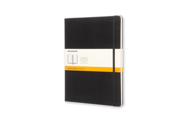 Moleskine Extra Large Ruled Notebook Hard Black-9788867323067