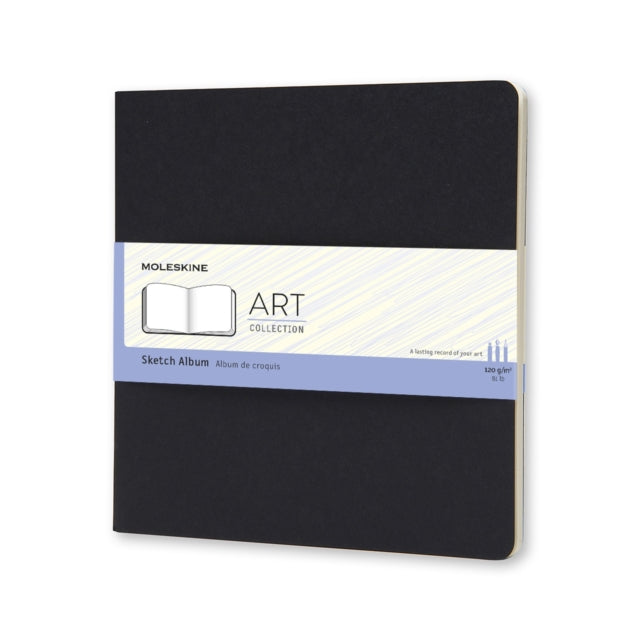 Moleskine Square Art Plus Cahier Sketch Album Black-9788867323388