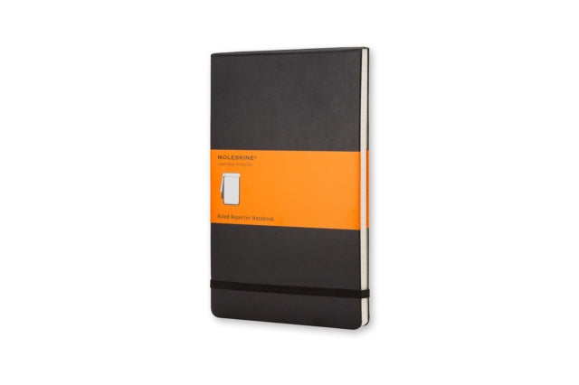 Pocket Reporter Ruled Notebook Black-9788883705489