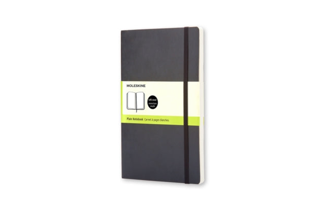 Moleskine Soft Large Plain Notebook-9788883707209