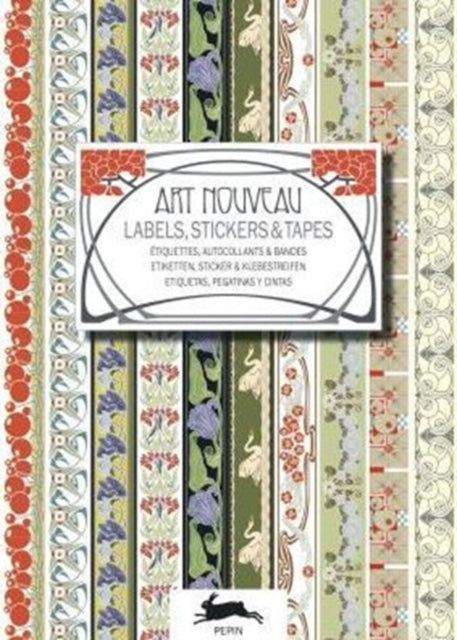 Art Nouveau : Label & Sticker Book-9789460094200